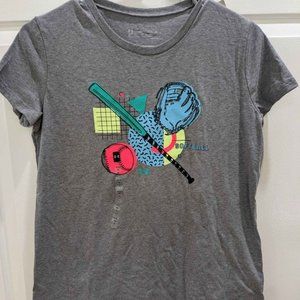Under Armour Tee- Softball - Girl's Size Large